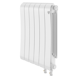 Радиатор ROYAL THERMO биметаллический Infinity 500 Bianco Traffico VR80 - 6 секц., изображение