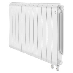 Радиатор ROYAL THERMO биметаллический Infinity 500 Bianco Traffico VR80 - 12 секц., вид