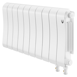 Радиатор ROYAL THERMO биметаллический Infinity 300 Bianco Traffico VR80 - 10 секц., изображение