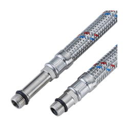 Подводка д/смесителя CTM сталь 1/2xM10x40см,пара, фотография