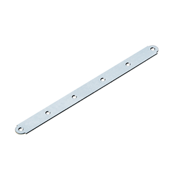 Пластина крепежная мебельная РОСРЕП LW6 (250x20х1,5мм), крупный план