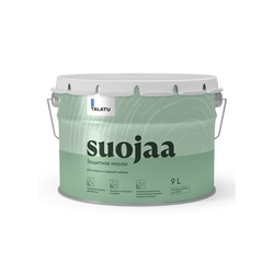 Пропитка защитная TALATU на масляной основеалкидная Suojaa база С, крупный план