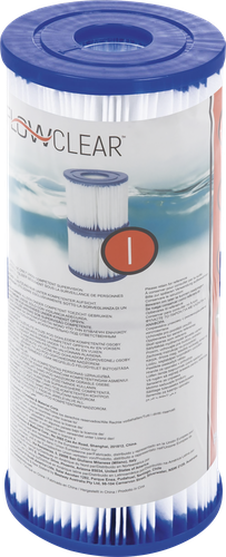 Картридж для фильтр-насоса BESTWAY Flowclear 8х9см, Арт. 58093, крупный план