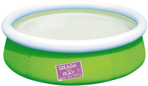 Бассейн детский BESTWAY Splash and Play! 477л 152х38см, с надувным бортом, Арт. 57241, фото