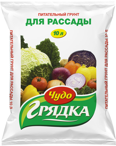 Грунт для выращивания рассады СЕЛИГЕР-АГРО&nbsp;Чудо-грядка, 10л, картинка