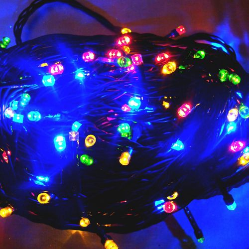 Гирлянда SNOWHOUSE наружная LED, 10м, разно, 8 реж, изображение