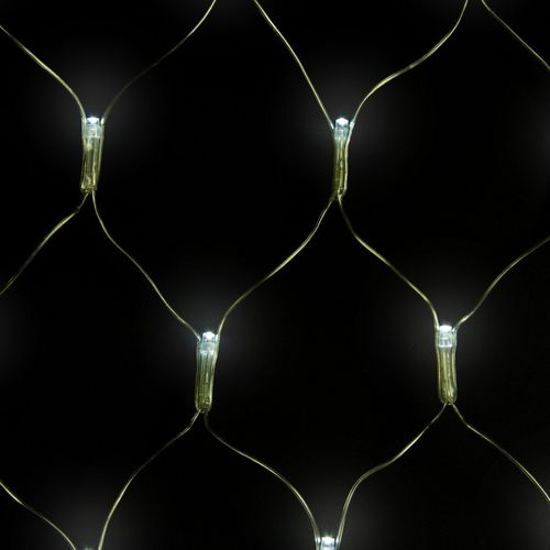 Электрогирлянда SNOWHOUSE Сетка 144 бел LED, 1,5х1м,  ул,соед до 10-ти мод, фотография