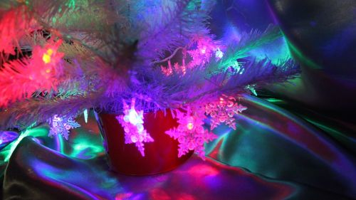 Электрогирлянда SNOWHOUSE Снежинки внутр,30 разноцв LED, 3м, фото
