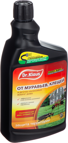 Средство от вредителей DR.KLAUS муравьев и др. ползающих  запасн. фл., картинка