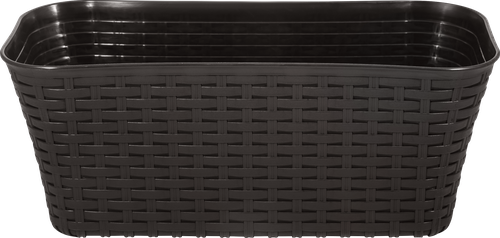 Ящик балконный IDEA 40см, ротанг, Арт. М3225, фотография