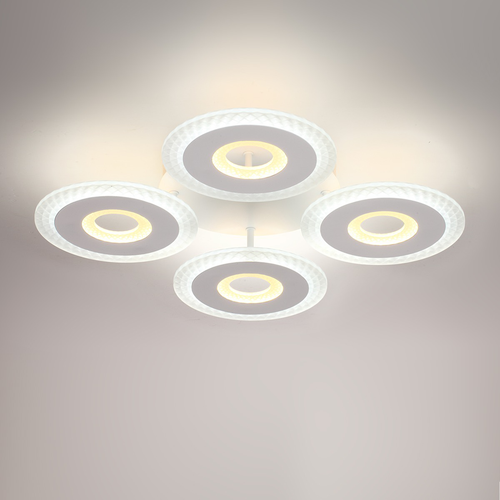Светильник потолочный LUMION Vandy, с ПДУ LED 70W 220V 3000-6000K, крупный план
