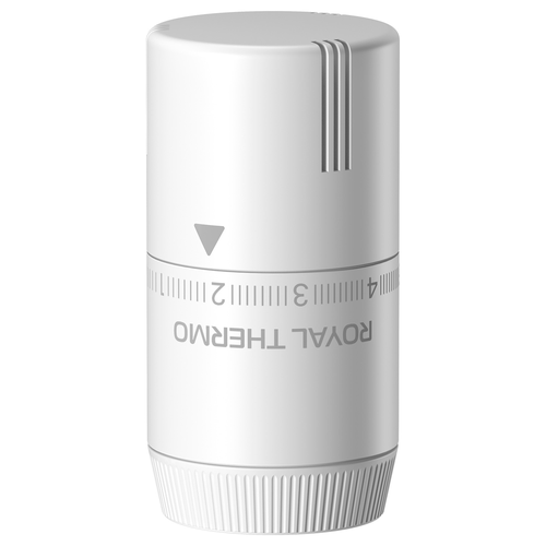 Термоголовка жидкостная ROYAL THERMO Design М30х1,5 (белый), вид