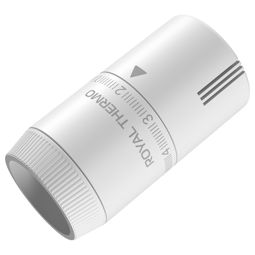 Термоголовка жидкостная ROYAL THERMO Design М30х1,5 (белый), вид
