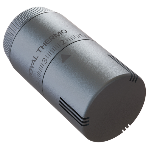 Термоголовка жидкостная ROYAL THERMO Design М30х1,5 (серебристый), картинка