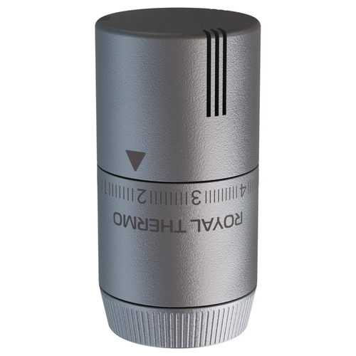 Термоголовка жидкостная ROYAL THERMO Design М30х1,5 (серебристый), детальное фото