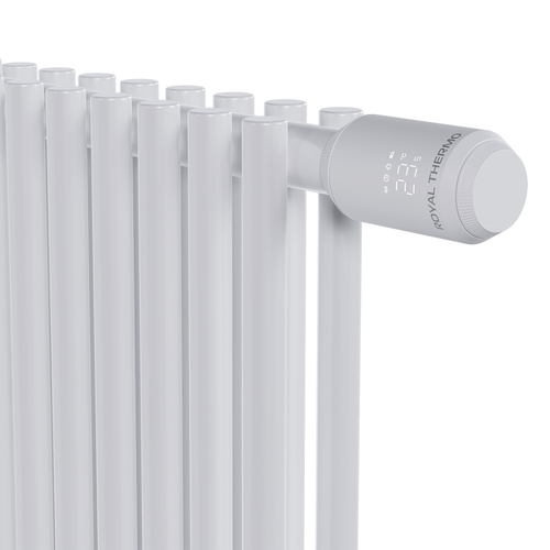 Термостат радиаторный ROYAL THERMO электронный Smart Heat 2.0, белый, фотография