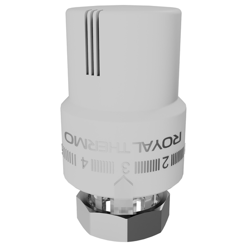 Термоголовка жидкостная ROYAL THERMO М30х1,5 (белый), фотография