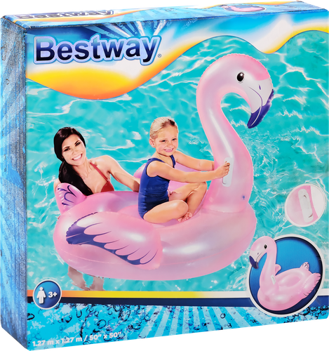 Игрушка надувная для плавания BESTWAY Фламинго 127х127см, Арт. 41122, фото