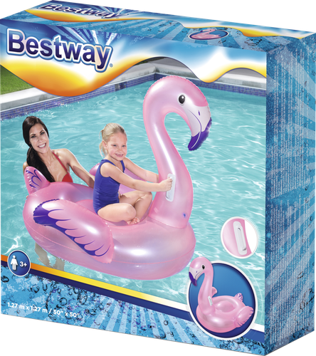 Игрушка надувная для плавания BESTWAY Фламинго 127х127см, Арт. 41122, фото