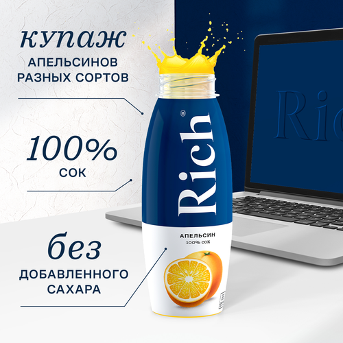 Сок RICH Апельсин, 0.3л, детальное фото