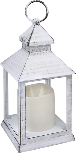 Фонарь HOMECLUB Сканди 24см, со светодиодной LED-свечой, IP20 Арт. 201742, детальное фото