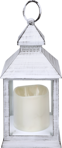 Фонарь HOMECLUB Сканди 24см, со светодиодной LED-свечой, IP20 Арт. 201742, детальное фото