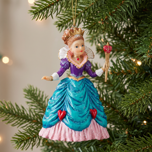 Украшение новогоднее ERICHKRAUSE DECOR Червонная Королева 10,5см, подвесное, Арт. 43906, детальное фото
