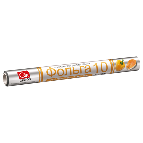Фольга алюминиевая GRIFON 12мкм 29см Арт. 500-011, 10м, вид