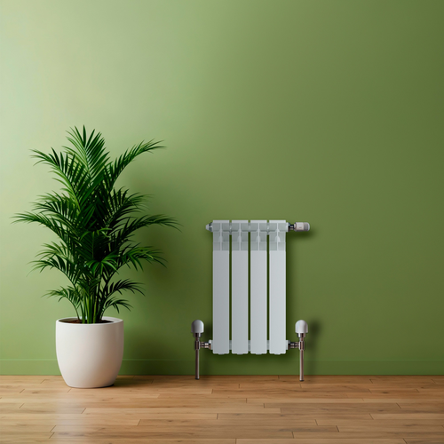 Радиатор алюминиевый литой OASIS ECO 500/80/4, изображение