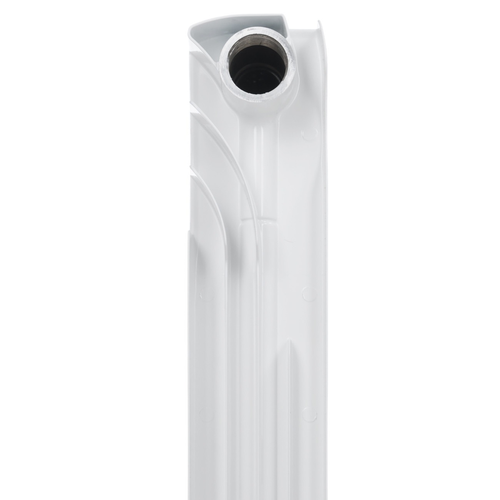Радиатор алюминиевый литой OASIS ECO 500/80/8, крупный план