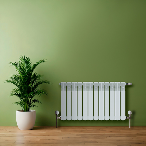 Радиатор алюминиевый литой OASIS ECO 500/80/12, вид