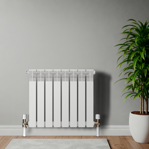 Радиатор биметаллический OASIS ECO 500/80/8, фотография