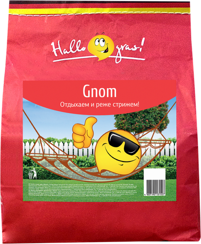 Семена газона ГАЗОНCITY Hallo, Gras! Gnom, Арт. 201055, 1кг, крупный план