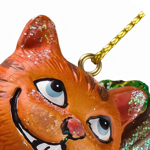 Украшение ERICHKRAUSE DECOR Чеширский Кот 6.5см, вид