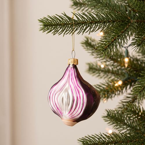 Украшение ERICHKRAUSE DECOR Лук 8см, стекло, фотография