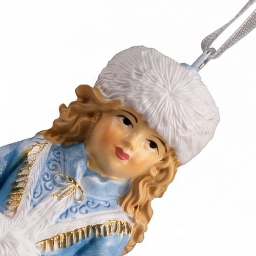 Украшение ERICHKRAUSE DECOR Снегурочка на коньках 11см, вид