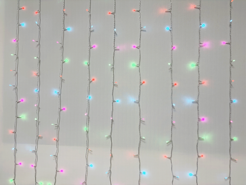 Электрогирлянда Homeclub, Занавес, 154 LED, мульти, 1.5х1.3м, изображение