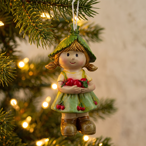 Украшение ERICHKRAUSE DECOR Синьорина Вишенка 9.5см, картинка
