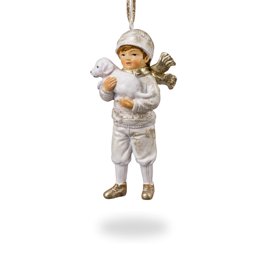 Украшение ERICHKRAUSE DECOR Мальчик с собачкой 10.5см, вид