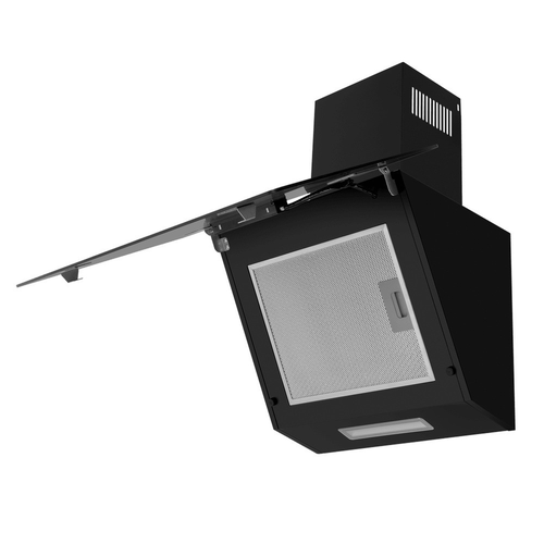 Кухонная вытяжка MAUNFELD Tina 6080 Glass черный, фотография