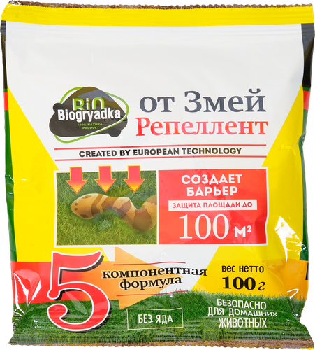 Отпугиватель змей BIO ГРЯДКА Арт. 47-0090, 100г, изображение
