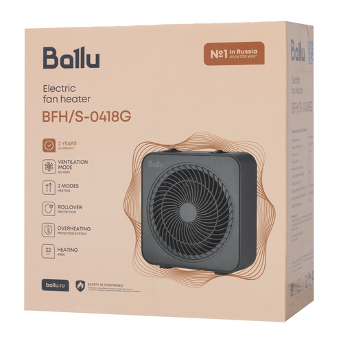 Тепловентилятор BALLU BFH/S-0418G, изображение