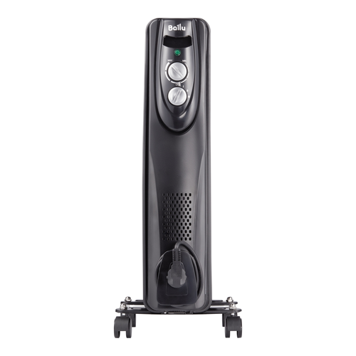 Радиатор BALLU Classic black BOH/CL-09BRN 2000, масляный, 9 секций, крупный план