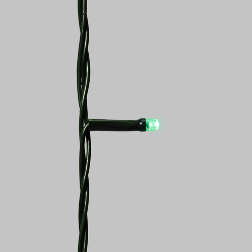 Гирлянда домашняя Твинкл, 100 LED, мультиколор, с динамикой, не соединяется, 10м, зеленый провод, изображение