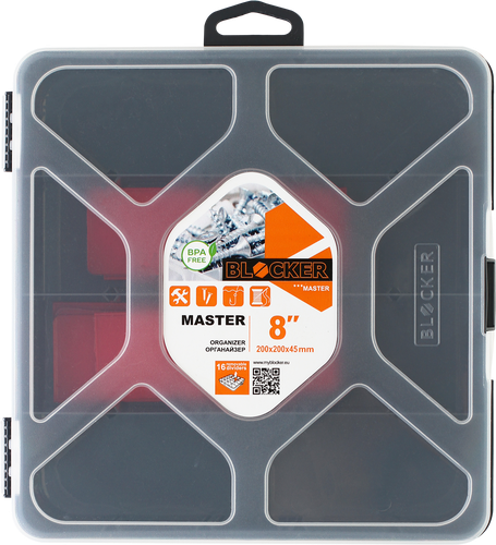 Органайзер BLOCKER Master-comfort 8, 20х20х4,5см, фото