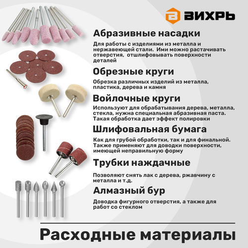 Гравер электрический ВИХРЬ Г-160ГВ Арт. 72/4/2, фото