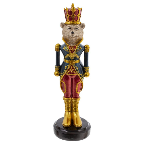 Фигурка декоративная Нордвест классика, "Солдатик‑медведь", 9×9×31см, фото