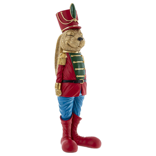 Фигурка декоративная Нордвест классика, "Солдатик-зайка", 11.5×10×37см, фото