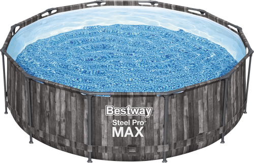 Бассейн каркасный BESTWAY 366x366x100см 9150л, с фильтром-насосом 220–240V и лестницей, Арт. 5614X, вид