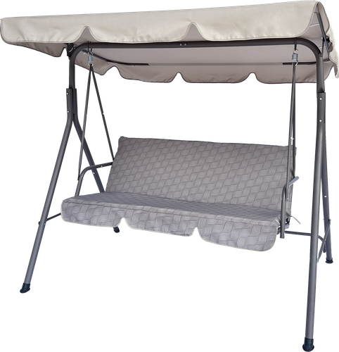Качели GIARDINO CLUB 170х110х153см 3-х местные, Арт. QDT38M+05-st, изображение